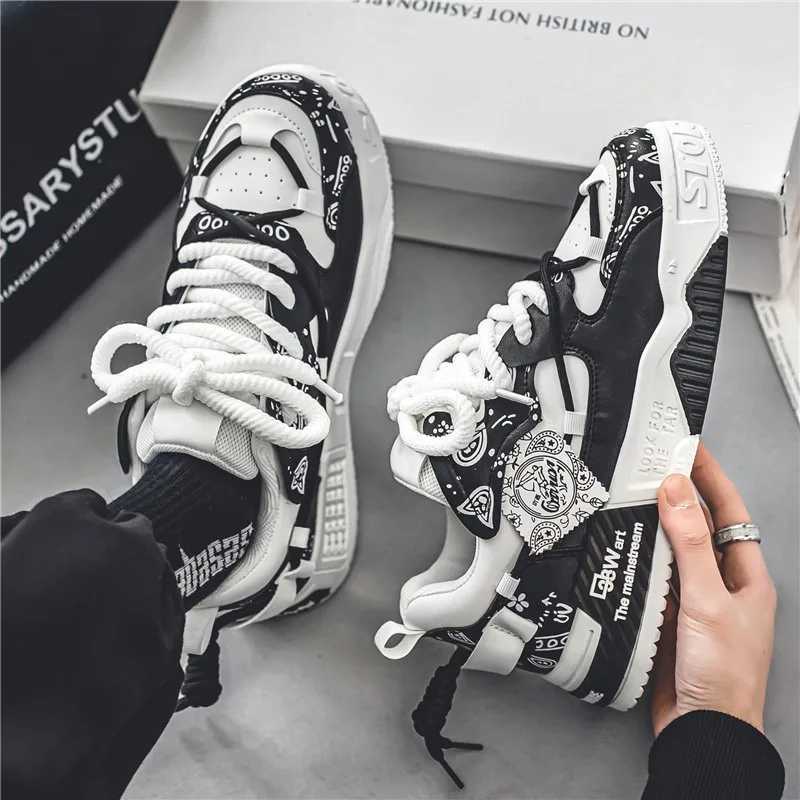 Vulcanize sports shoes Fi designer mens casual shoes luxurious and comfortable walking shoes trend Versatile skateboard shoes M241029