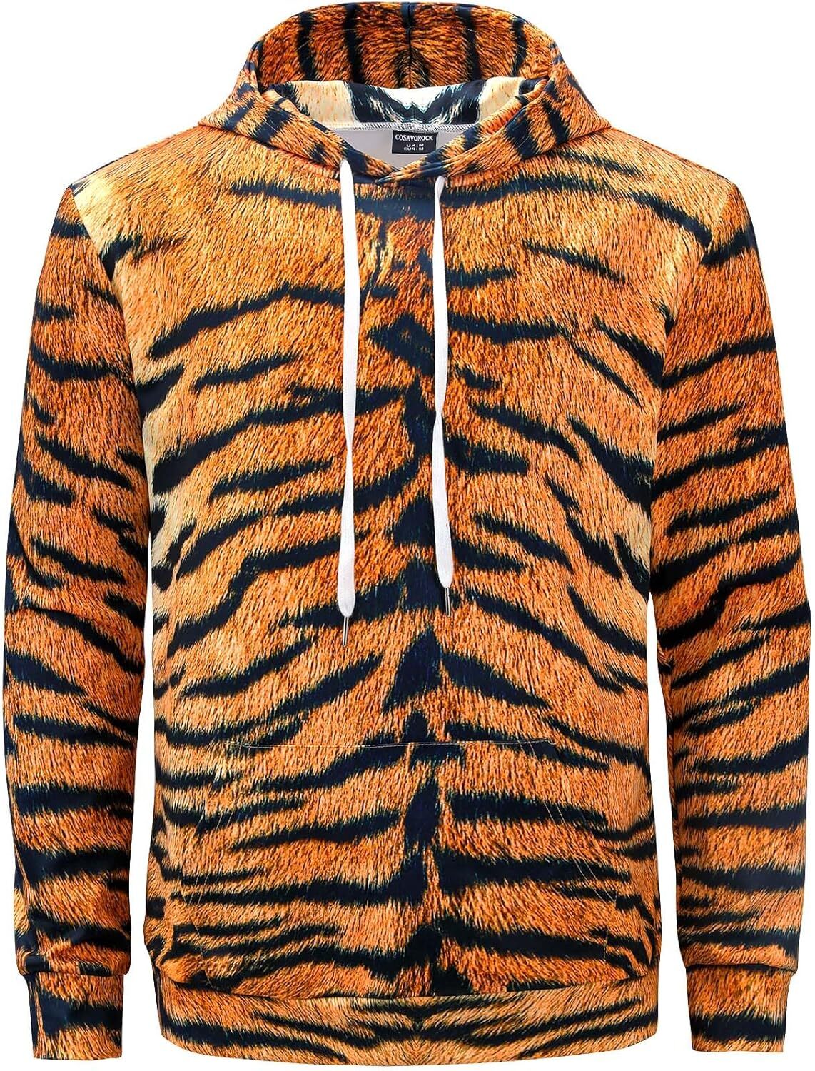 Hoodie for men Women Men animal color Tiger print sweatshirt Hoodie Long sleeve picture Halloween shirt Picture hoodie sweatshirt long sleeve