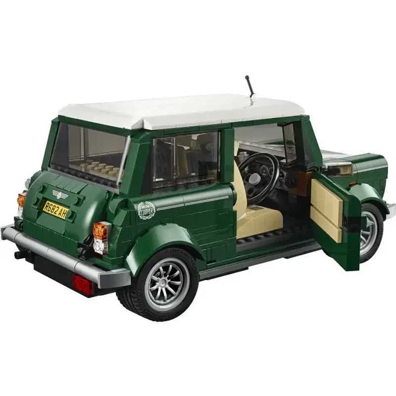 In Shock Classic Technical Retro Vintage Car Building Blocks Compatible 10242 Model Sets Bricks Kids Toy GiftXJ241029
