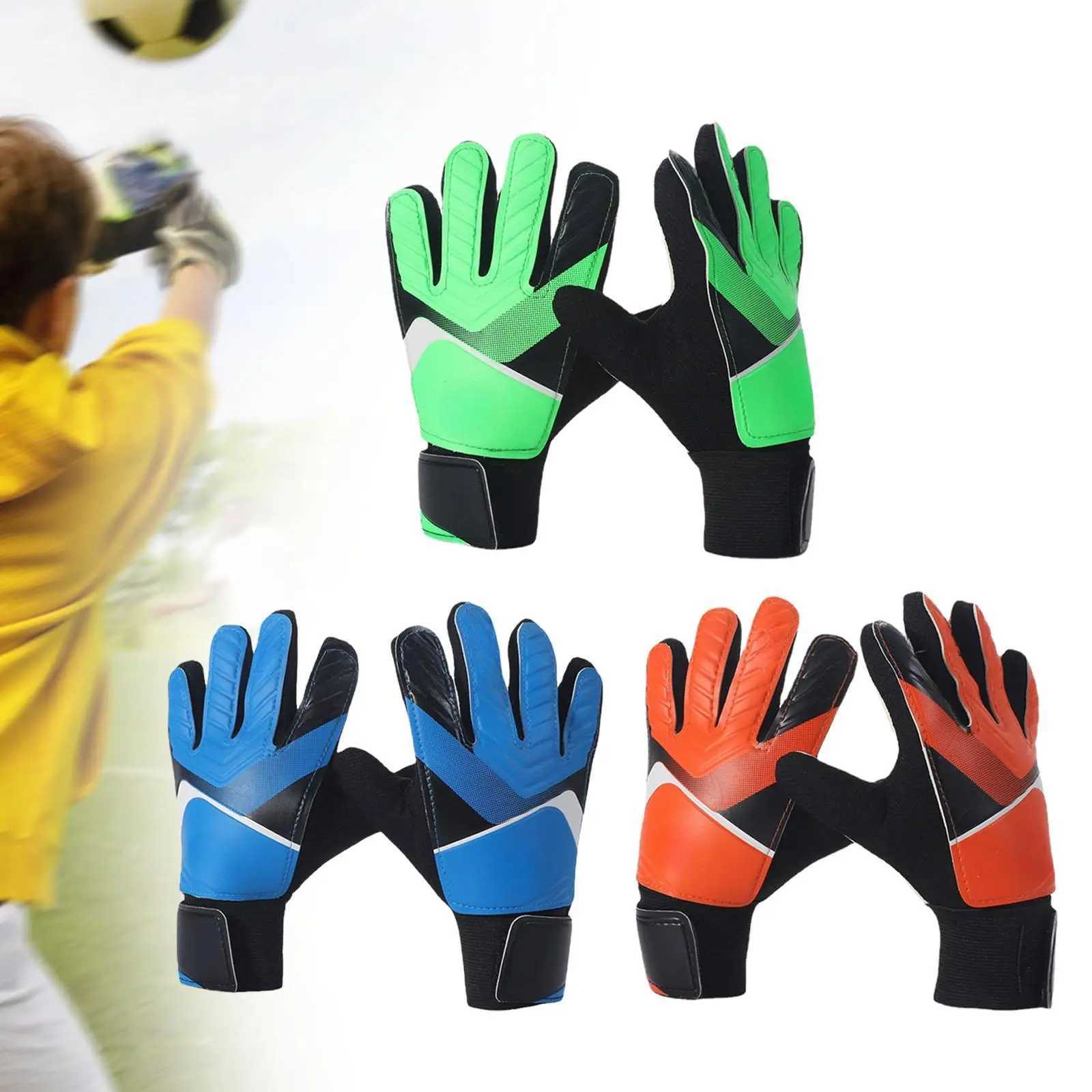 Goalkeeper gloves with strong grip strength high-performance professional finger protection wearing wear-resistant football glovesXJ250412