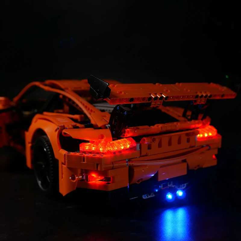 Cpatible with 42056 911 GT3 race car LED lights LED lights only brick models not included C251203