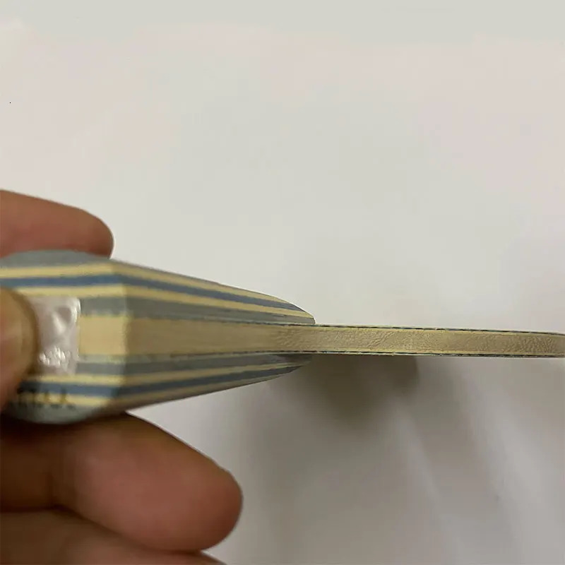 Professional Carbon Fiber Table Tennis Blade Flared Handle ALC SZLC Ping Pong Paddle Offensive Table Tennis Bat 241030