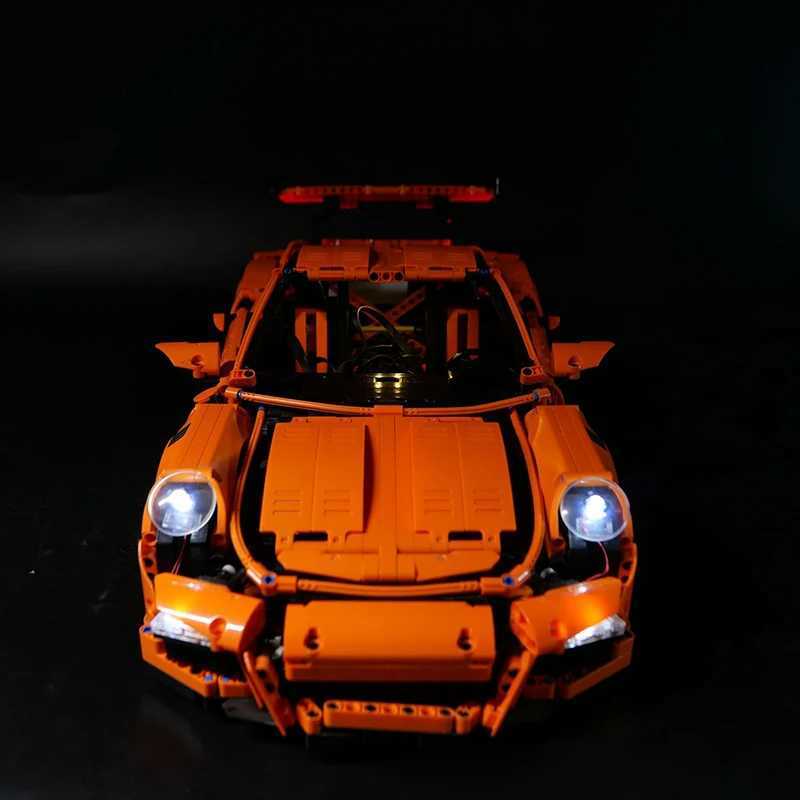 Cpatible with 42056 911 GT3 race car LED lights LED lights only brick models not included C251203