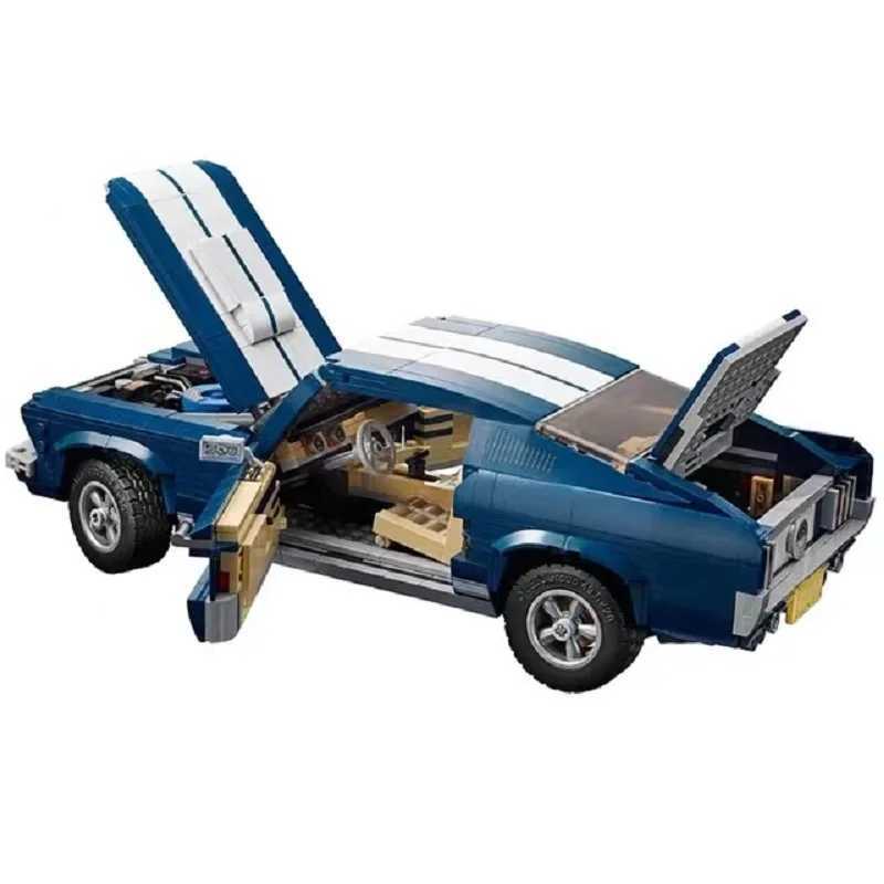 1471PCS Ford Mustangs Sports Racing Car Model Building Blocks Compatible 10265 21047 Bricks Christmas And Birthday GiftsXJ241029