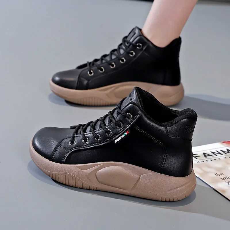 Womens sports shoes platform casual shoes solid color womens apartment Oxford sports shoes vulcanized shoes autumn Zapatillas Mujer M241029