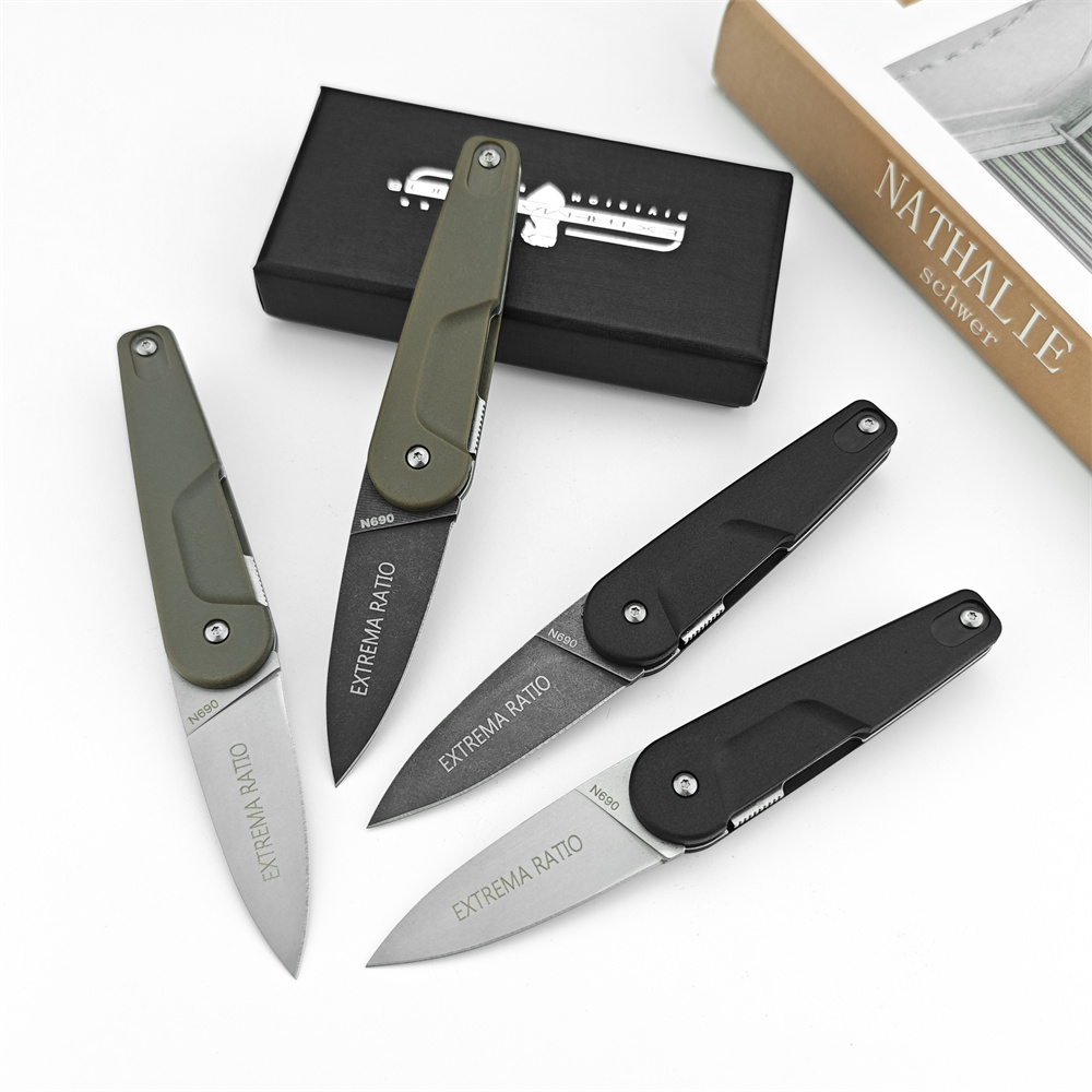 Extrema Ratio BDOR Tactical Folding Knife N Steel Blade G Handles EDC Camping Survival