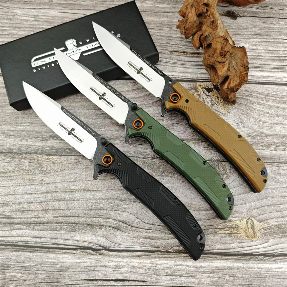 Extrema-ratio Outdoor Bailout Tactical Folding Knife D2 Sharp Blade High Quality G10 Handle Tactical EDC Survival Portable Pocket Tools 15535 535 3300