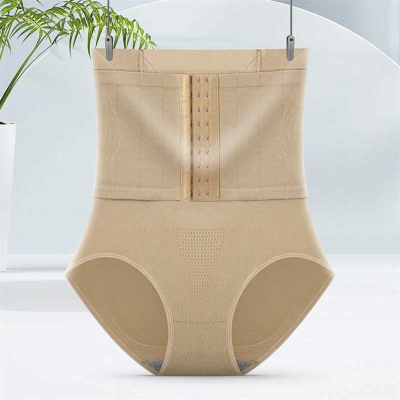 Waist training tight corset shape reduction abdominal pattern shoulder straps weight loss underwear shoulder strapsXJ250304