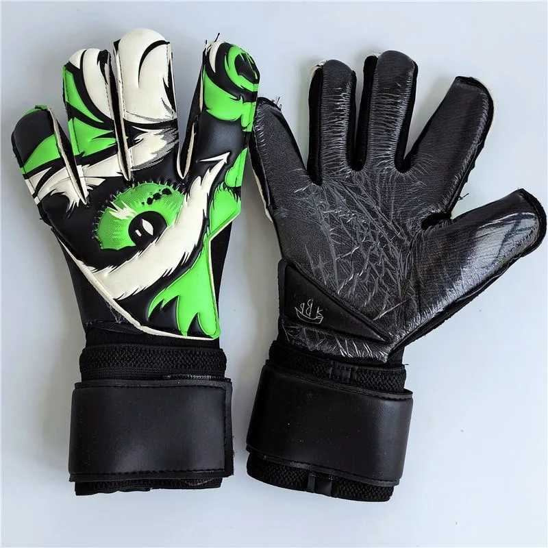 Football goalkeeper gloves VG3 tplate cut with added handbrake pad and high viscosity latex for unprotected fingersW241029