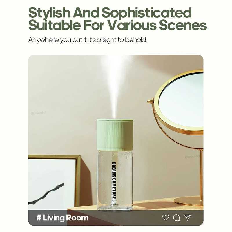 New Mini USB Humidifier Portable Water Mist Humidifier Air Humidifier Moisturizing Skin Water Diffuser 268ml Y241104