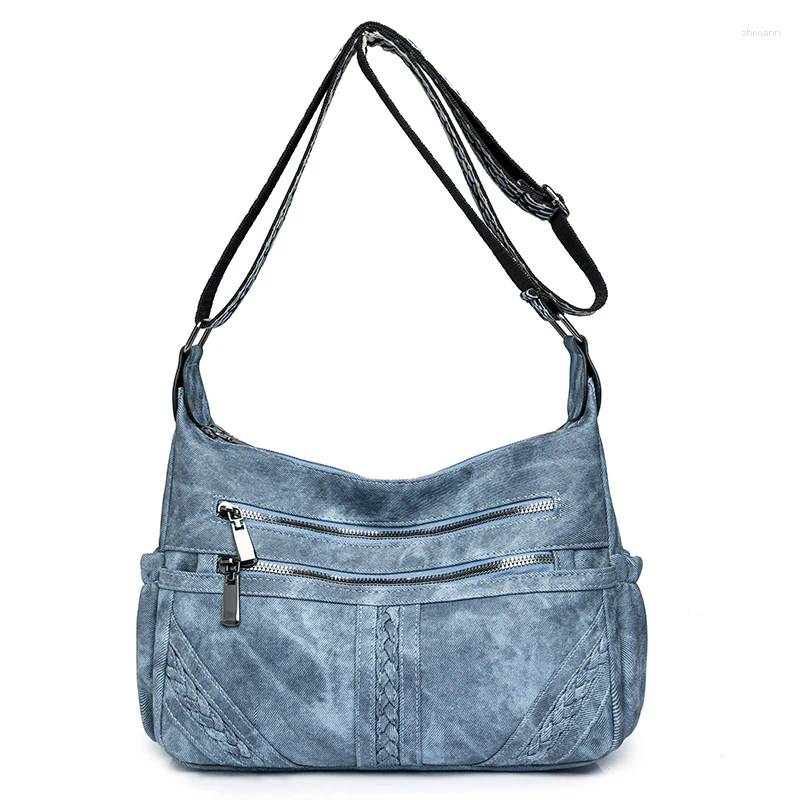 2025 NEW Drawstring Women Fashion Handbag Beautiful Lady Crossbody Bag Female Elegant Leather One Shoulder Shopping Sac A Main zhanyishengli