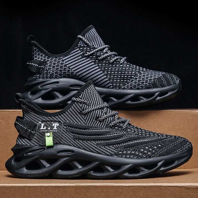 High Quality Mens Sneakers High Quality Lightweight Mesh Running Shoes Summer Breathable Comfortable Walking Shoes for Men Large Size 48 T241217