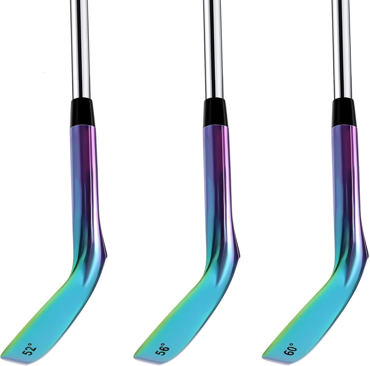 LAZRUS High Quality Men's Forged Golf Wedge Set -52 56 60 Degree Golf Wedge+Milling Face for More Rotation - Great Golf Gift