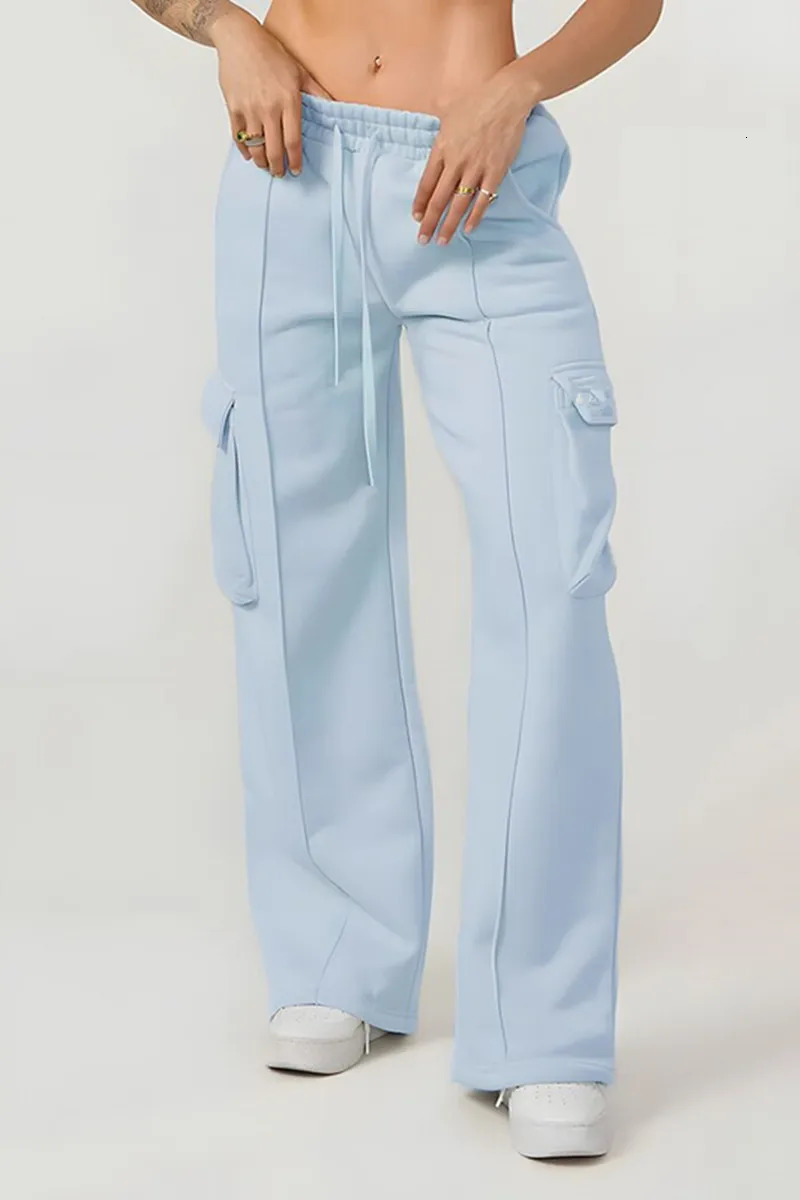 womens sports pants gym fitness running training pants cotton wool cargo pants 241029