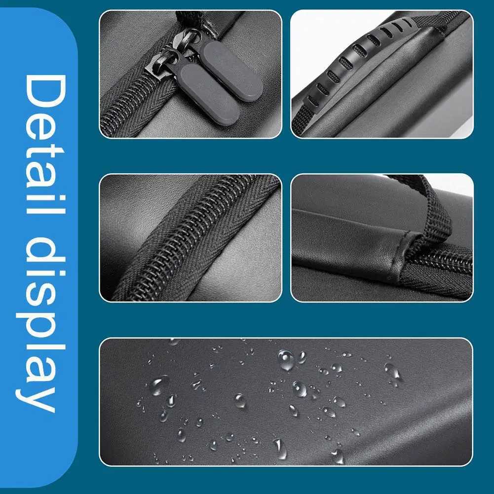 Shockproof Carrying Case Storage Bag For MSI Claw Game Console EVA Leather Waterproof And Anti Drop Protective HandbagXJ241030