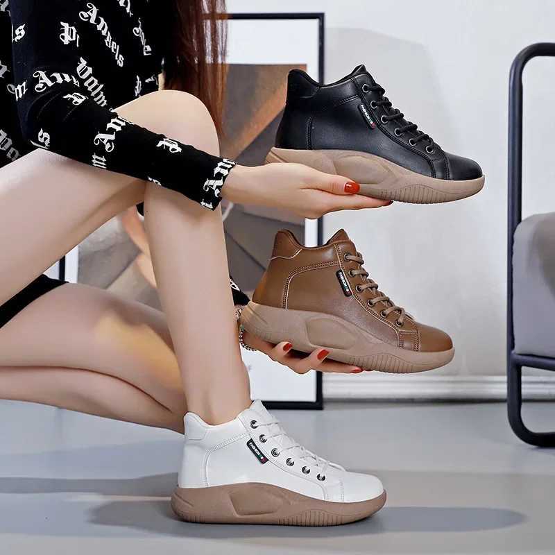 Womens sports shoes platform casual shoes solid color womens apartment Oxford sports shoes vulcanized shoes autumn Zapatillas Mujer M241029
