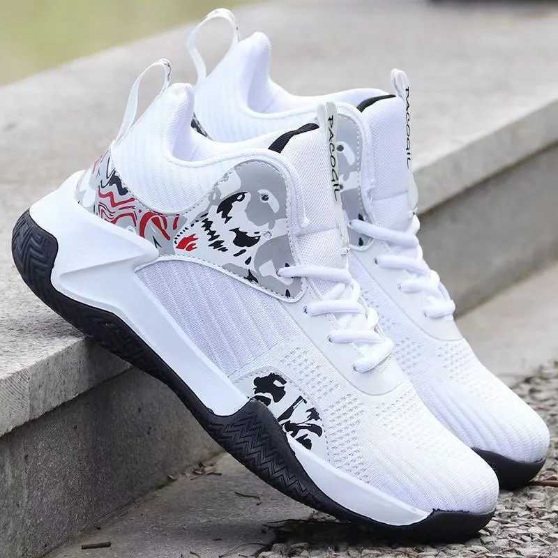 High Quality Mens sports shoes mens four seas new durable shock-absorbing elastic shoes mens outdoor running shoes basketball shoes T241029