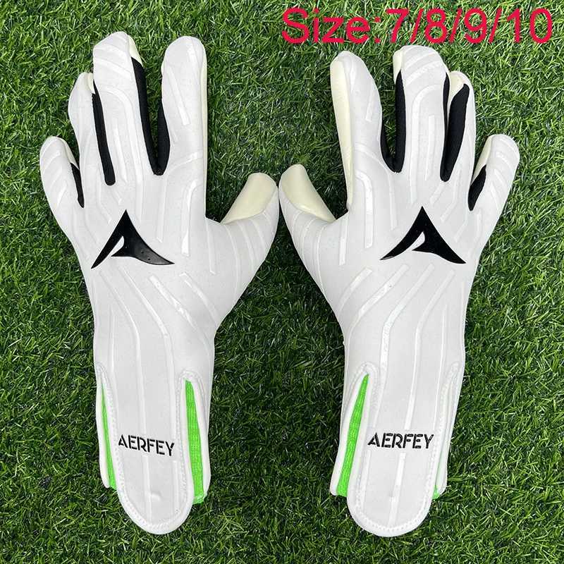 Profit Protection Football Goalkeeper Gloves Thick Latex 4mm Adult and Youth Goalkeeper Football Goalkeeper GlovesW241029