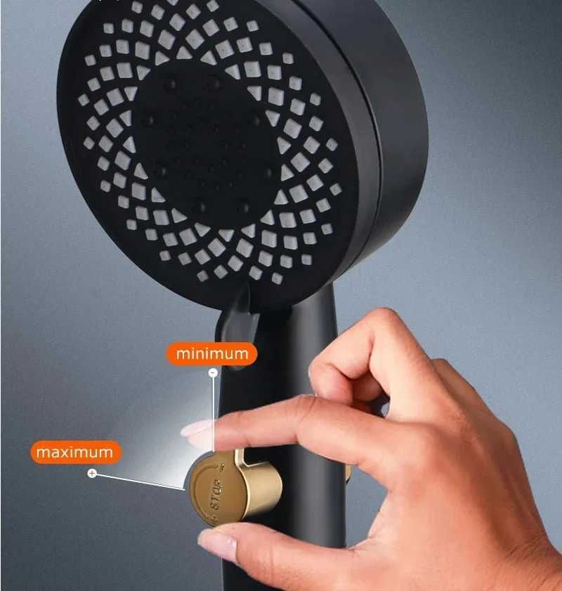 High Quality Five speed shower with one key water gate water-saving pressure regulating shower bathroom shower T241030