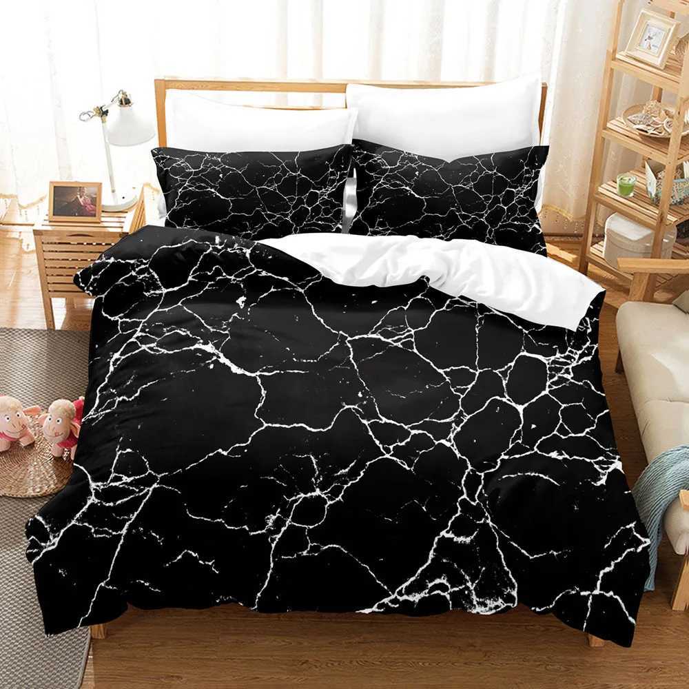 Luxury marble down duvet cover set large double king bedding set geometric comfort set mens adult and childrens duvet cover set X241029