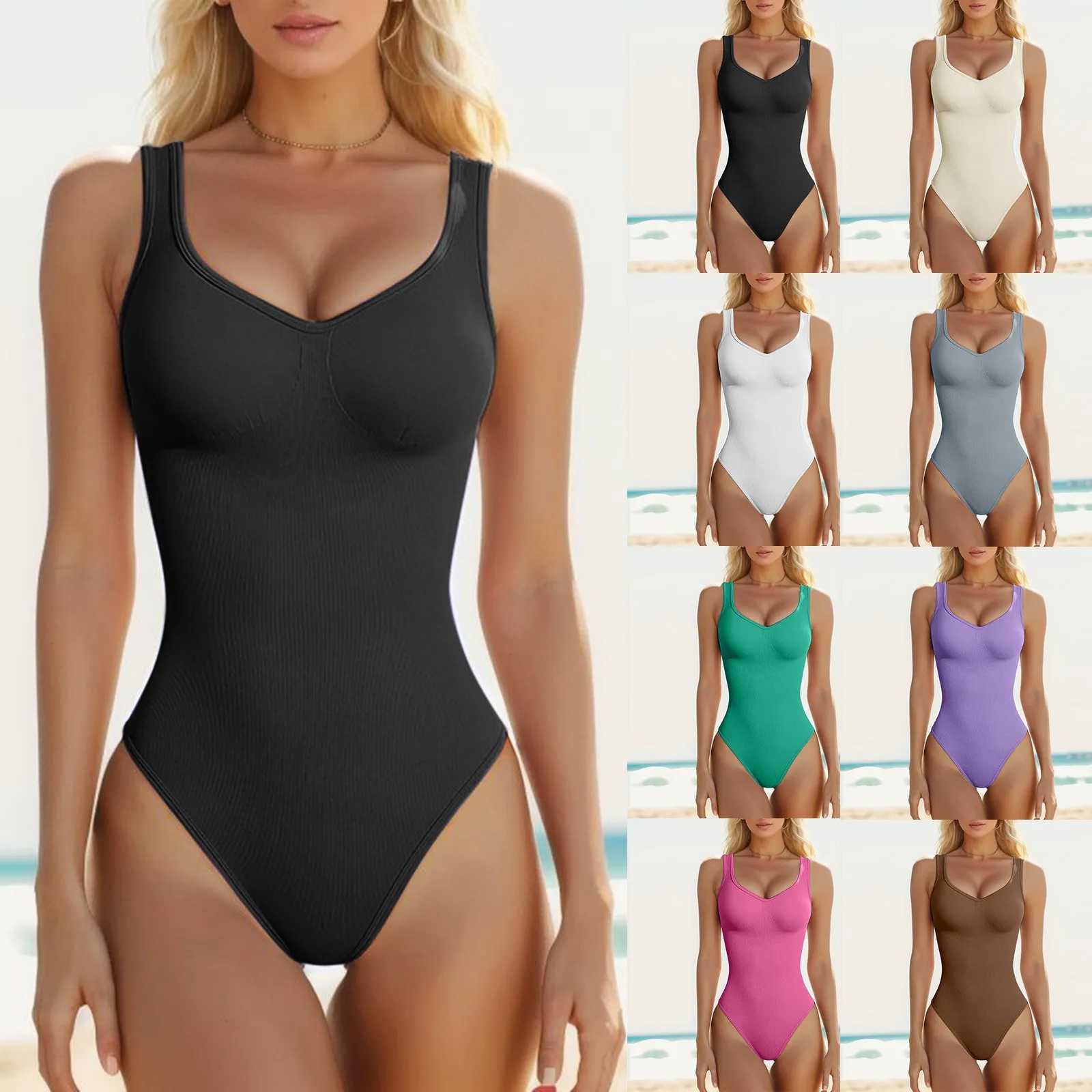Seamless Shapewear Bodysuit Women Tummy Control Body Shaper Fajas Colombianas Waist Trainer Ladies Sexy Thong Slimming UnderwearX241030