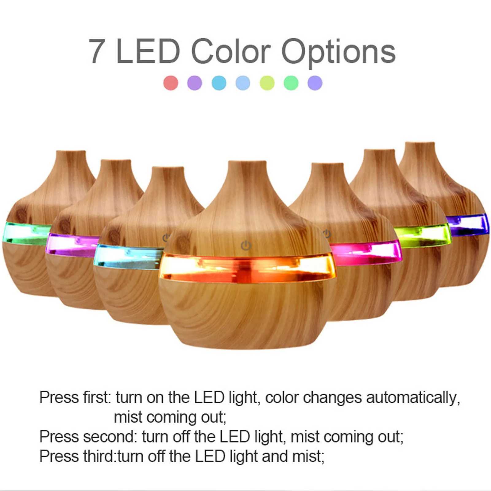 USB electric air humidifier mini atomizer air Ara essential oil diffuser LED Ara humidifier Y241104