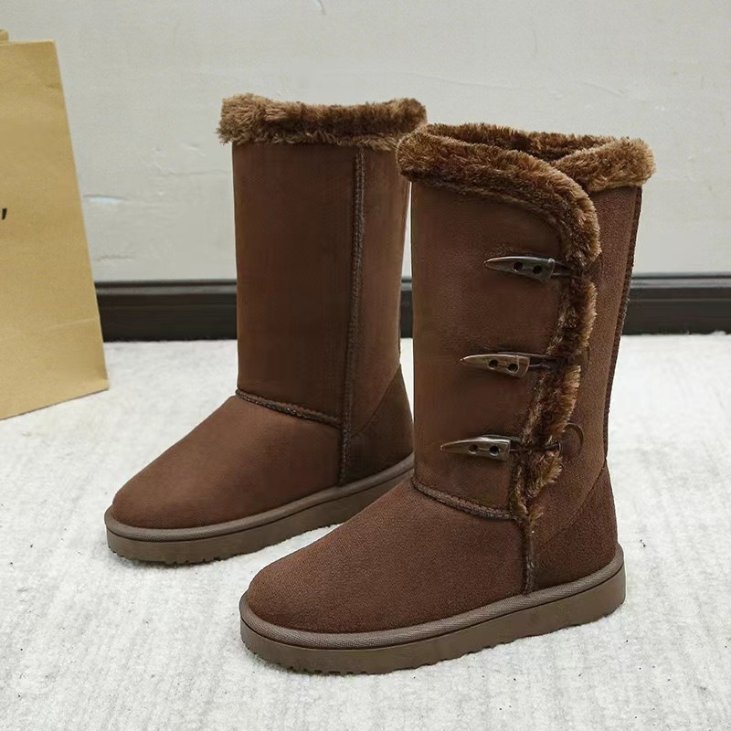 new free shipping designer snow fur furry winter womens boots work shoes platform martin boot mens booties
