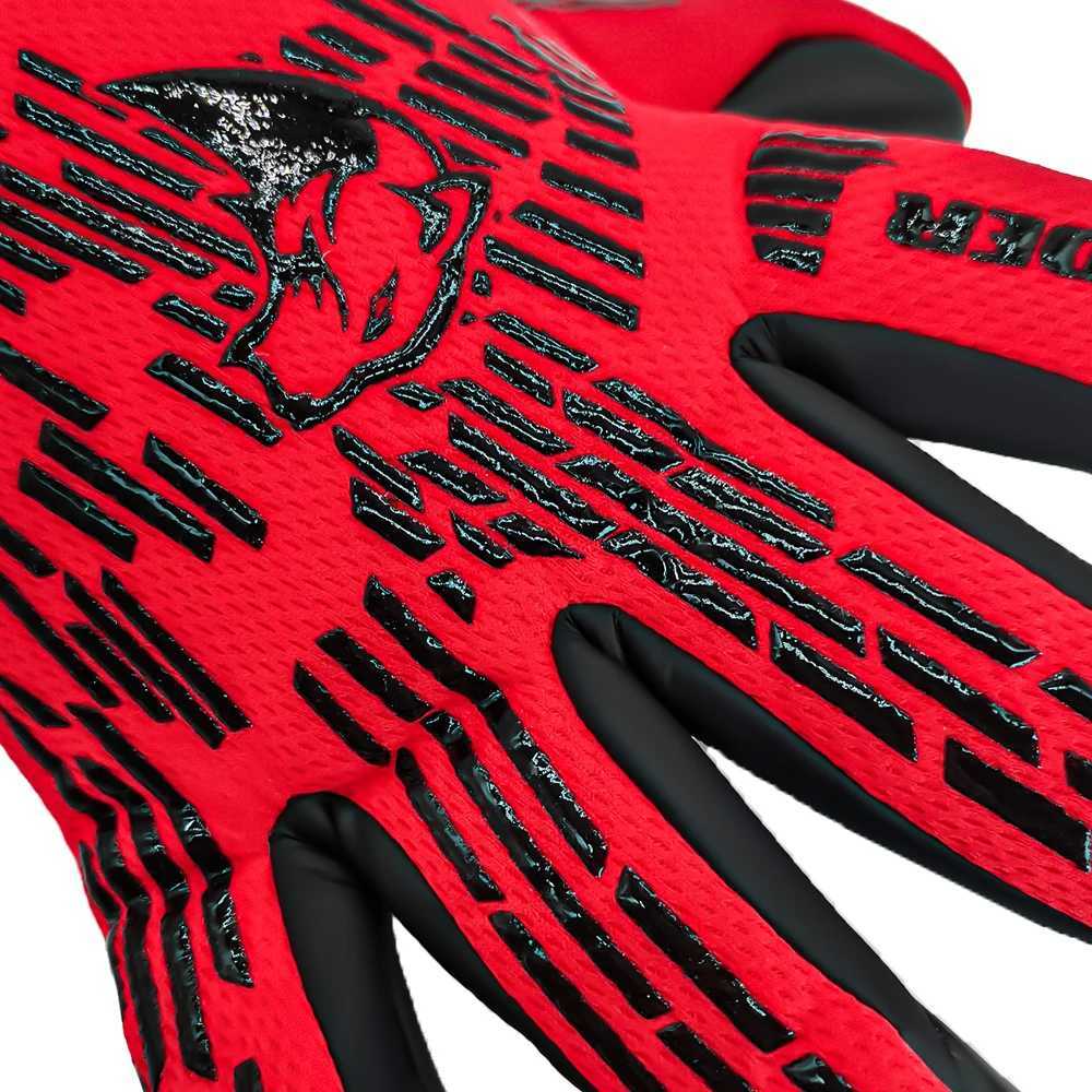 Goalkeeper gloves latex football wristband childrens adult anti slip protection strong grip football match training goalkeeper glovesW241029