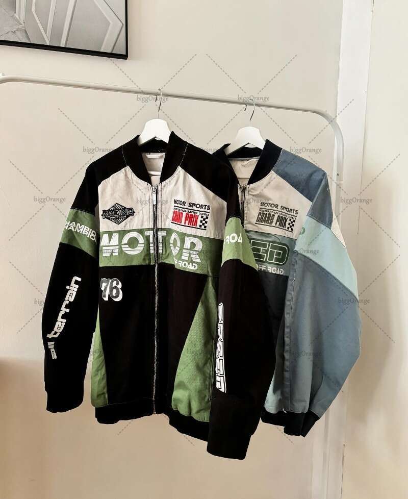 New American Y2k High Haruku Jacket 2024 Personalized Hip-Hop Street Baseball Uniform Couple Loose And Versatile Coat