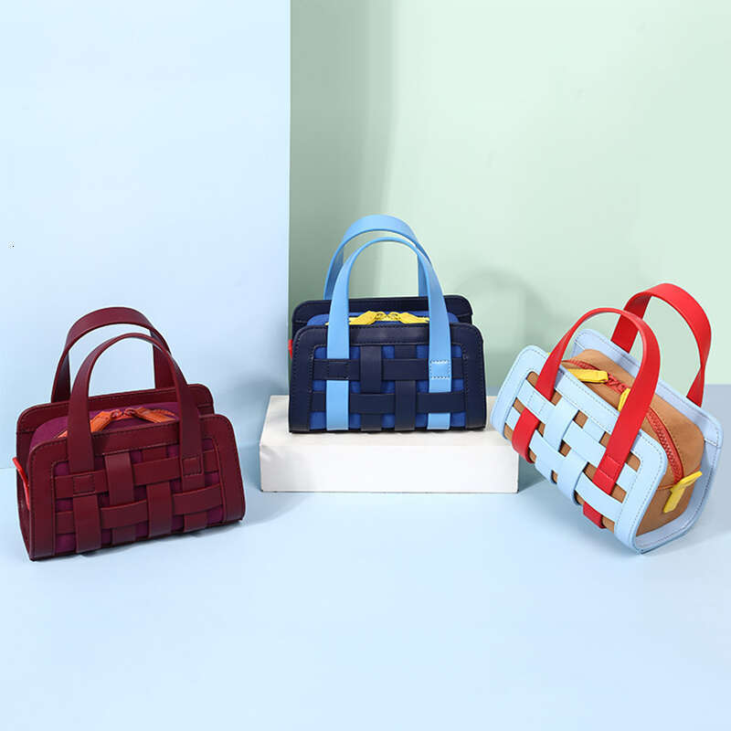 Fashion Splicing Woven Design New In Handbag 2023 Casual Versatile Ladies Shoulder Bag Crossbody Bags For Woman Bolso De Mujer
