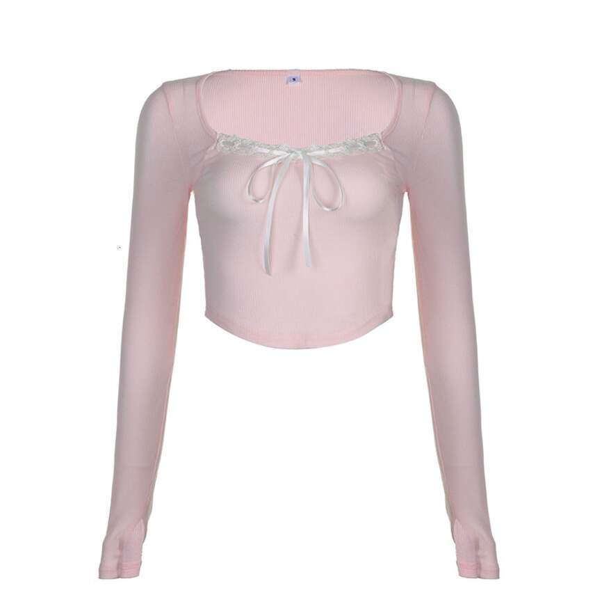 Designer spliced breasted long sleeved top for women's shirts, long sleeved women's long sleeved knitwear