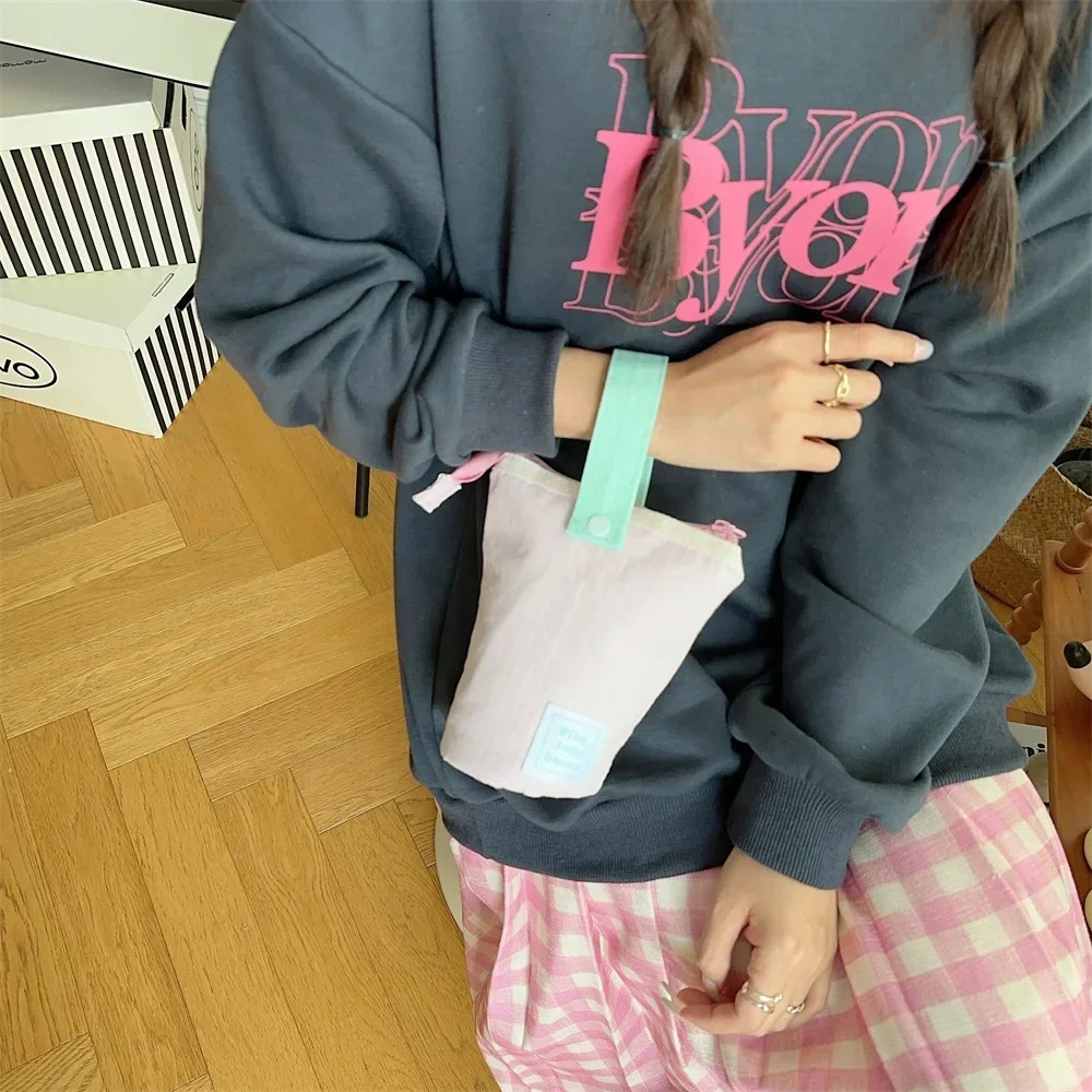 Canvas cosmetic bag travel storage cosmetic bag womens cosmetic bag portable handbag bathroom organizer beauty box 241031