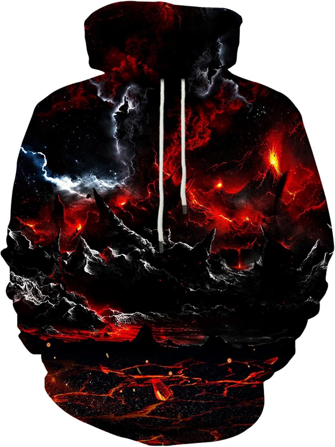 Hoodie for Mens Womens Unisex Graphic Print Hoodies 3D Colorful Novelty Design Sweaters with Pocket Graphic Warm Hip Hop cool