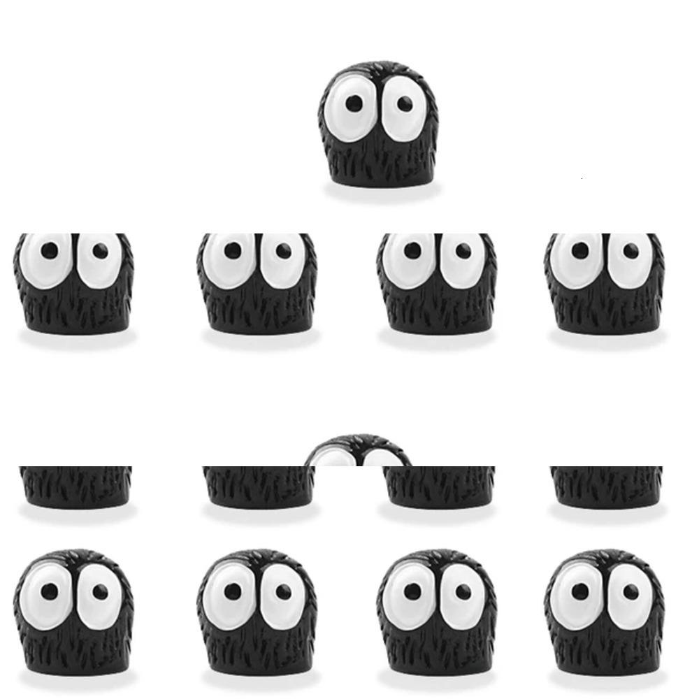 New 5/10/20/50Pcs Cute Black Elf Interior Decoration Funny Auto Center Console Rearview Mirror Ornaments For Car Accessories
