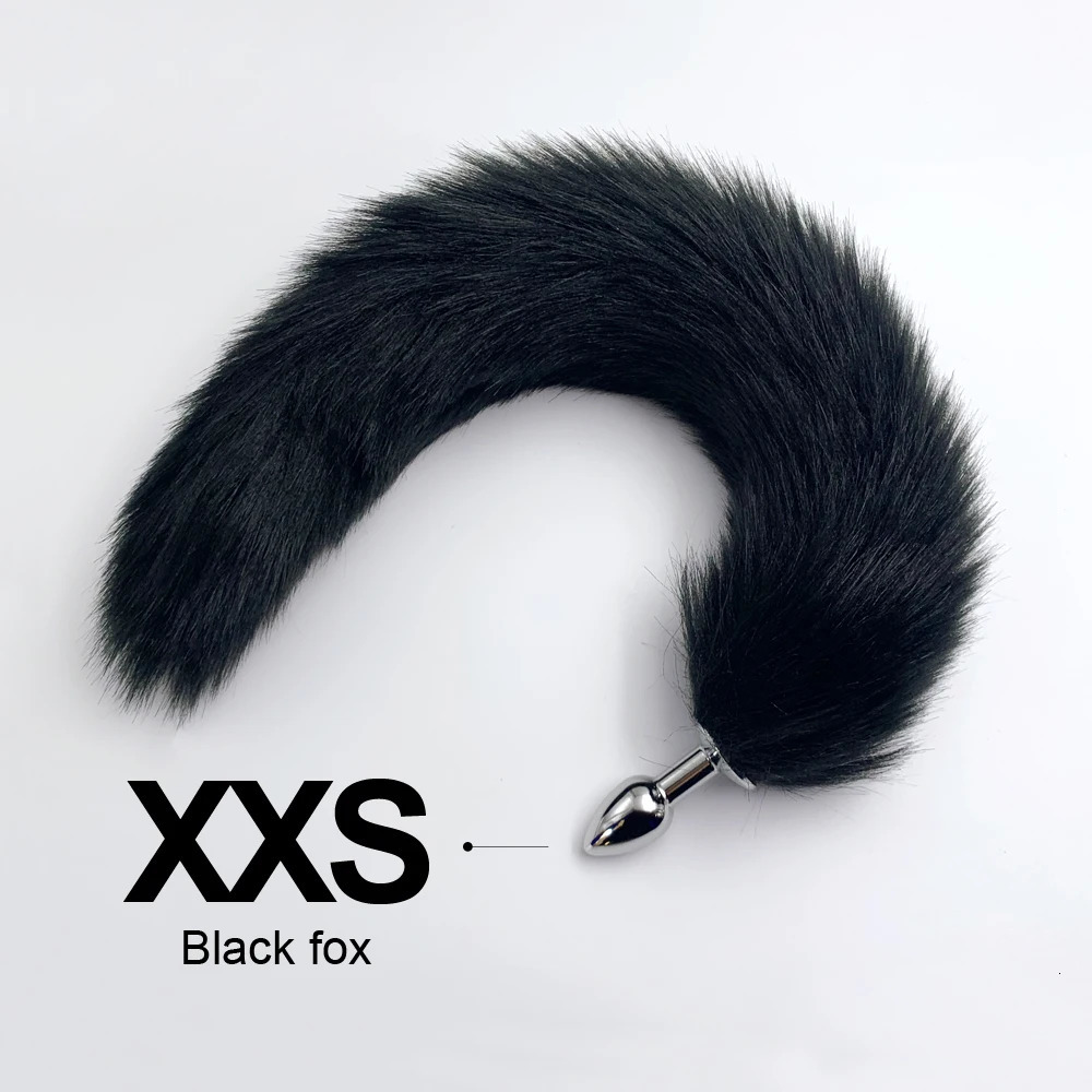 1PcsBDSM Five Sizes Dog Tail Anal Plug Animal Tail Butt Plug Role-playing Sex Games Sex Products Men And Women Adult Sex Toys 241031