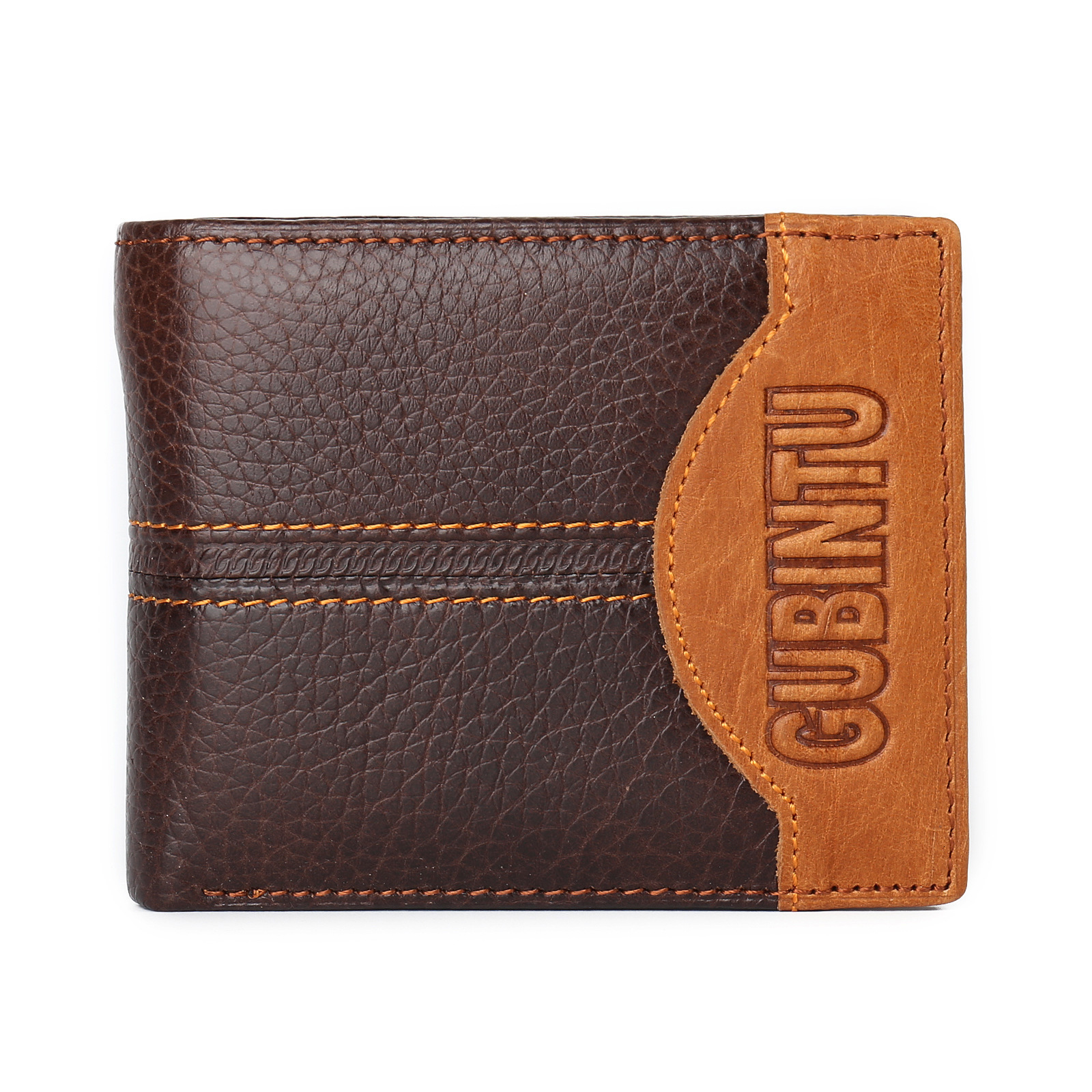 New designer wallet mixed with men's personalized combination creative leather coin purse