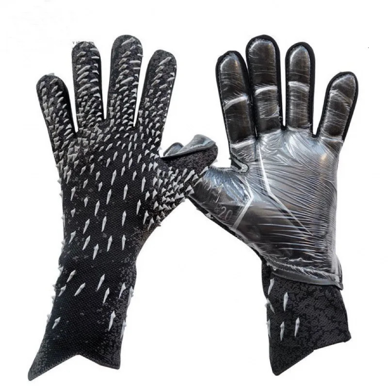 Latex goalkeeper gloves thick football professional protection adult and youth goalkeeper football goalkeeper football gloves 241030
