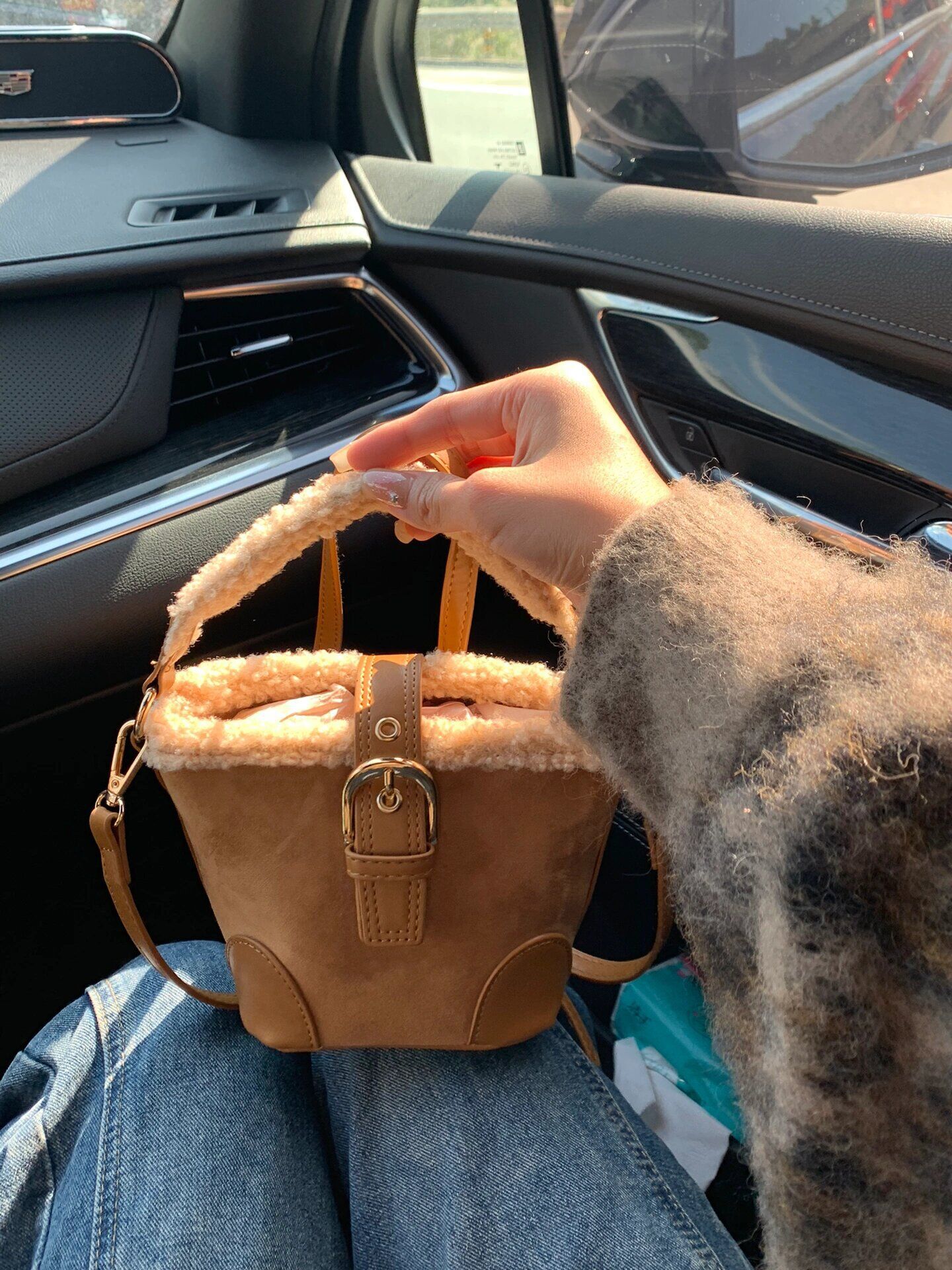 free shipping bags Chain Bag plaid flap caviar shouder handbag chain leather double letter solid color buckle square stripe lady messenger