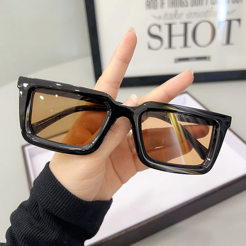 Polaroid lenses, high-end women's eyeglass frames, vintage metal sunglasses Fashionable cute cat eye glasses tortoiseshell anti blue light W053 B