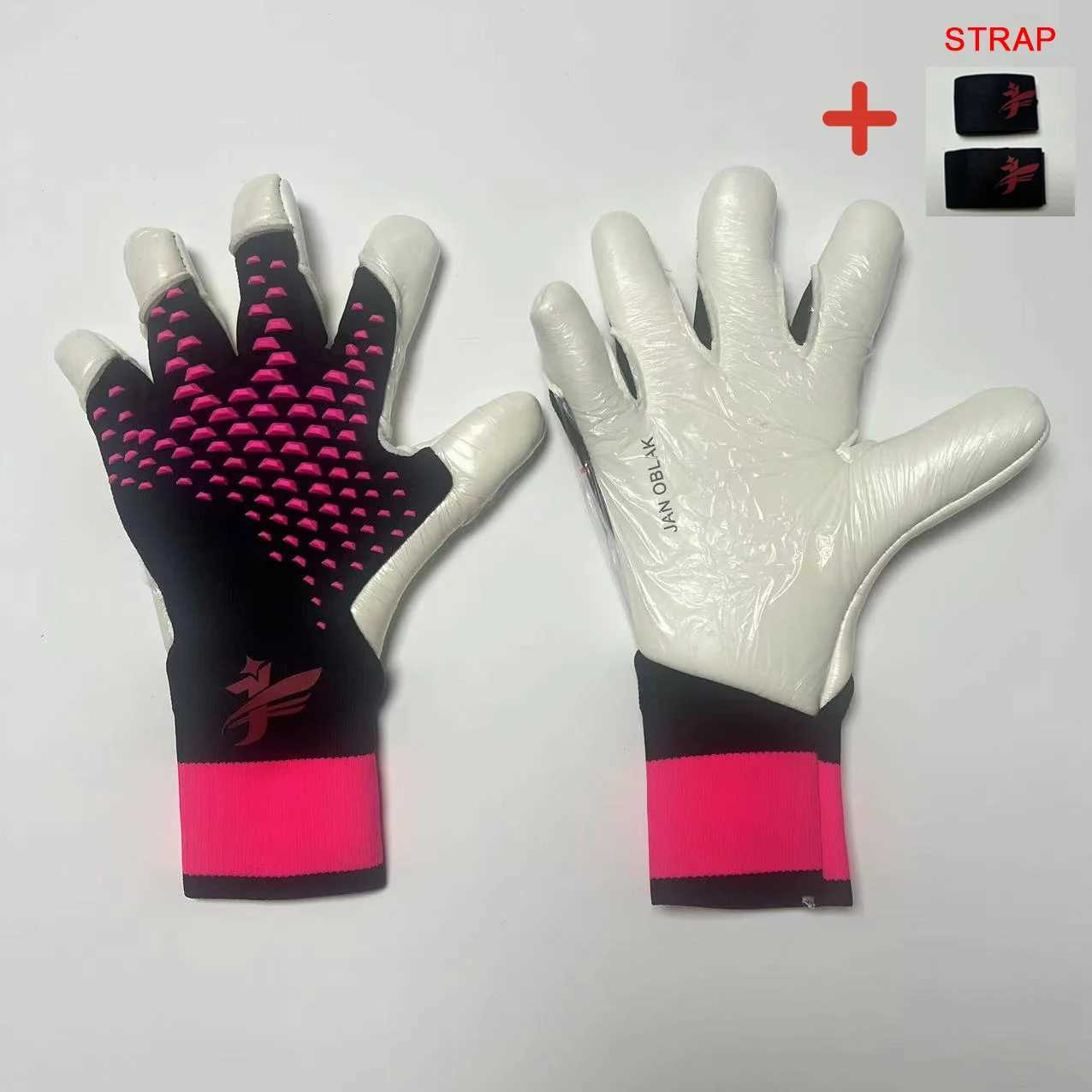 Teens Adults Size Soccer Goalkeeper Gloves Profional Thick Latex Football Goalkeeper Gloves With FingerXJ250221