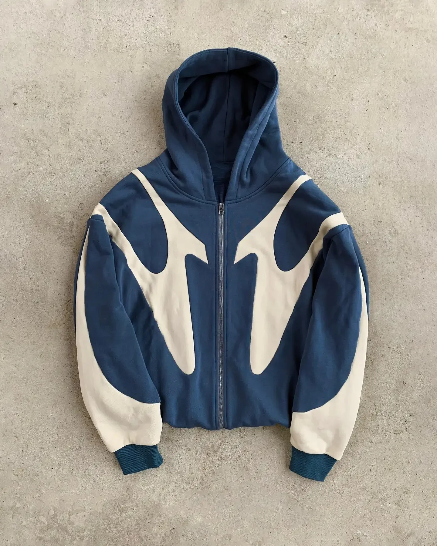 Harajuku Hip Hop Women Streetwear Y2K Zip Up Hoodie Men Style Gothic Long Sleeve Jacket Sweatshirt Oversized Hoodie Clothes 241031
