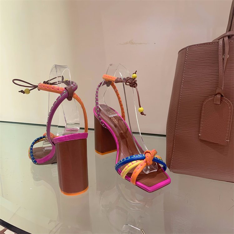 Women Beach Woven Hollow Sandals Women Flats Casual Clip Sandals Summer Dress Femme Slides sliders Outdoor fashion casual women's shoes with box
