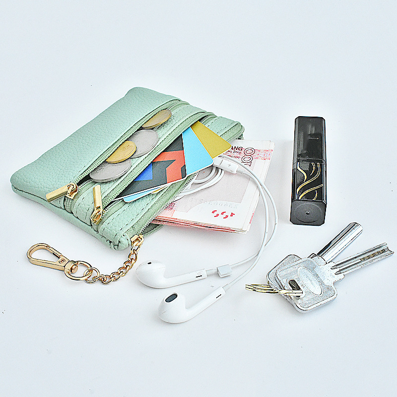 New designer small wallet, mini coin, cute card bag, key bag