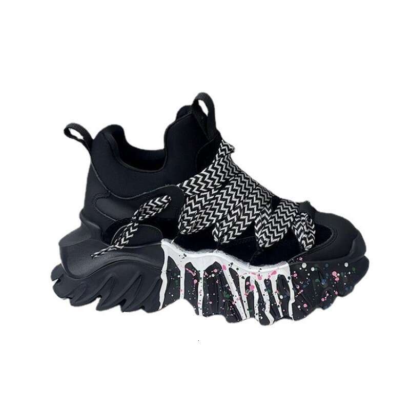 Women Breathable Tennis Female Vulcanized 2022 Autumn Platform Mesh Spring Chunky Sneakers Sports Dad Shoes Woman