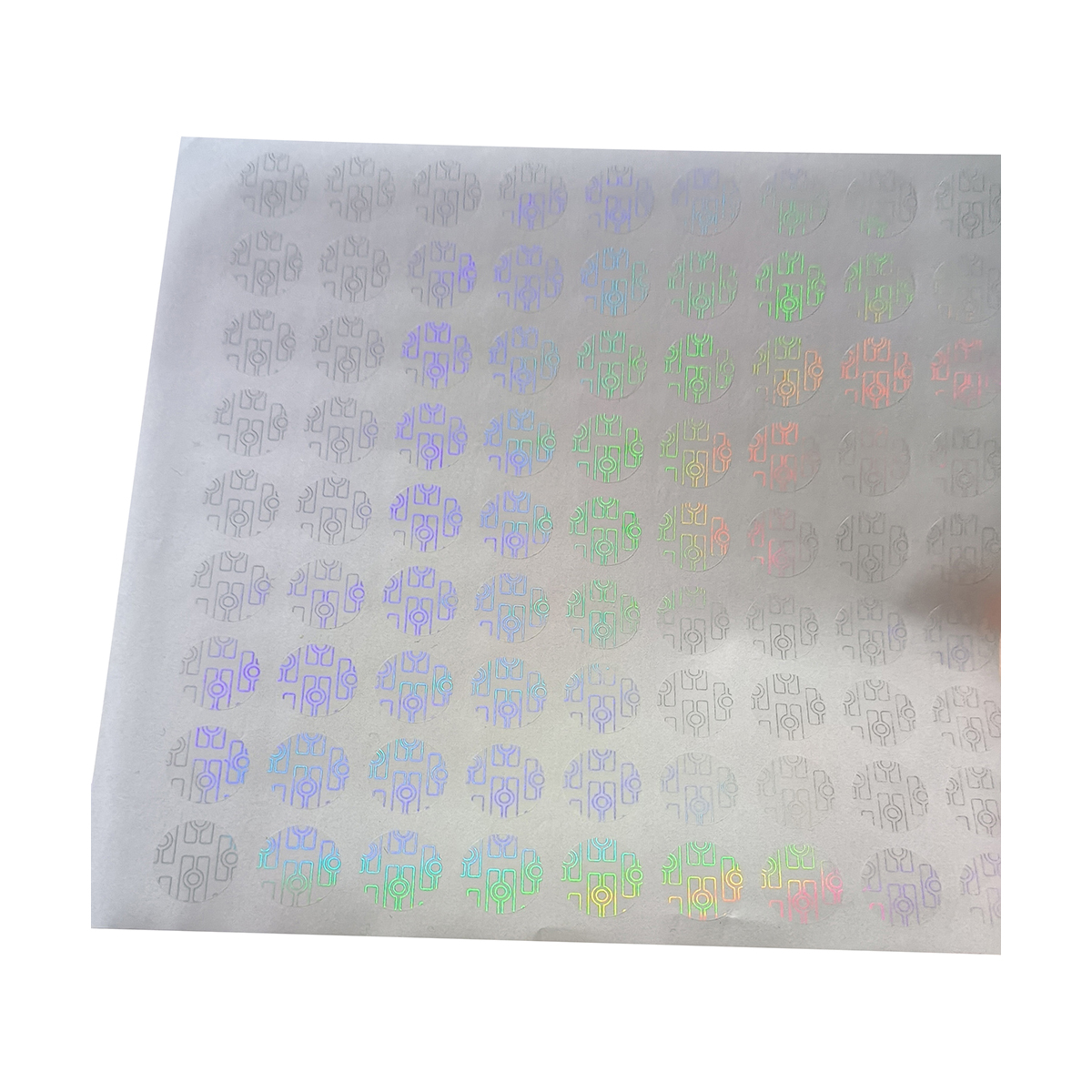 High Quality Custom Security Transparent Hologram Film Sticker