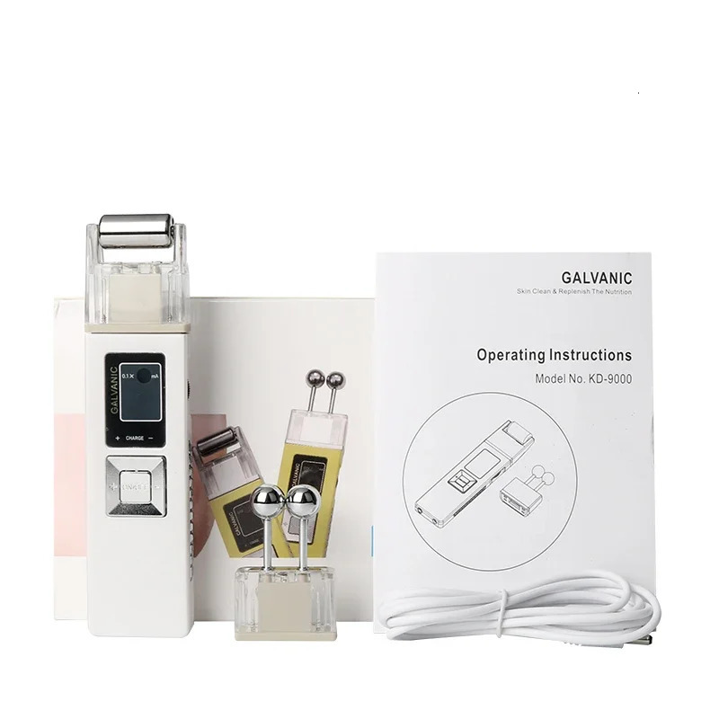Microcurrent Galvanic Facial Massager Anti Aging Reduce Wrinkle Skin Tightening Face Lift Roller Skin Firming Machine Home Spa 241031