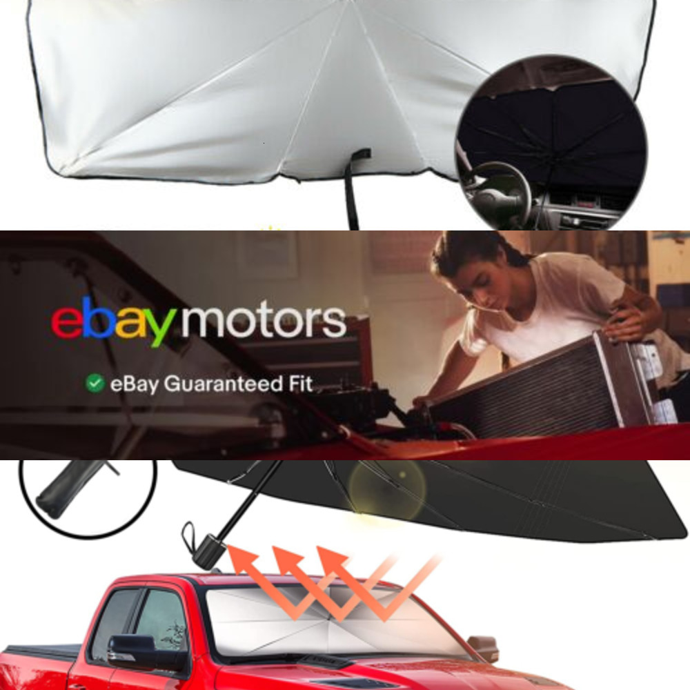New Foldable Car Sun Shade Windshield Sunshade Front Window Cover Visor UV Umbrella