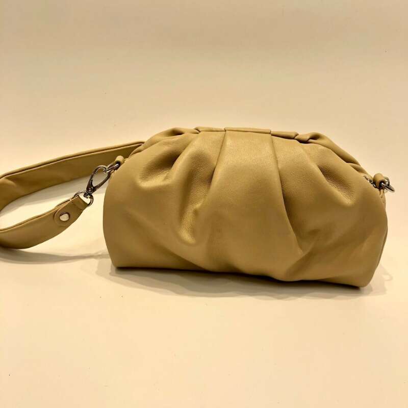 Women's 2024 New Niche Design Pleated Armpit Crossbody Bag