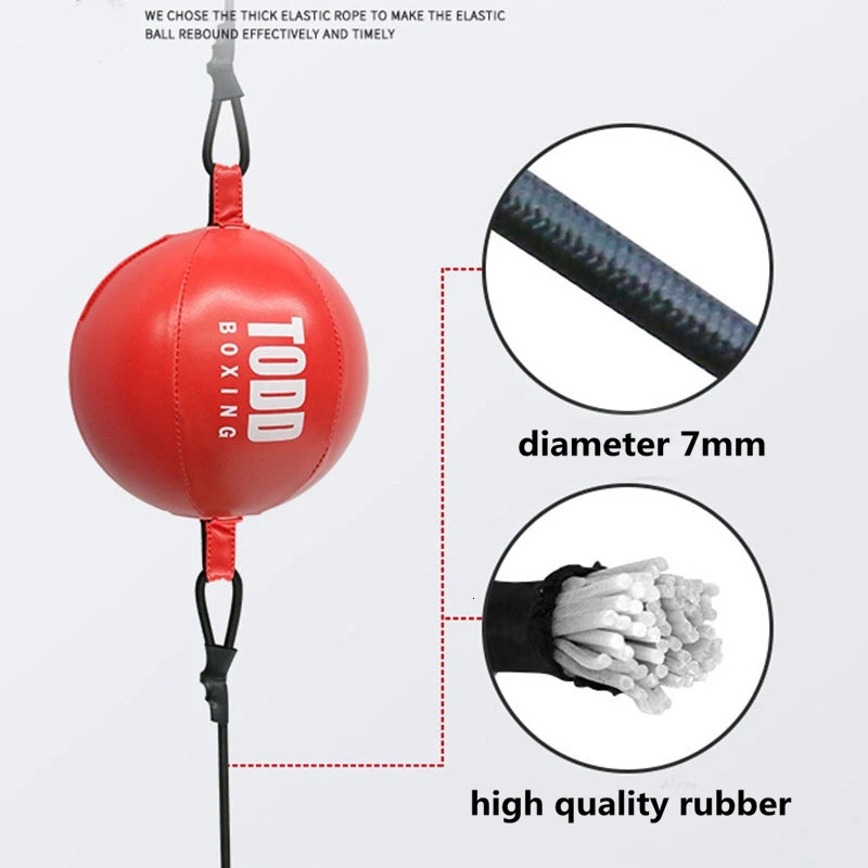 Upgraded Boxing Ball Reflex Ball Set with Suction Cups Boxing Bag Speed Training Punching Bags Double End Home Training Equipmen 241031