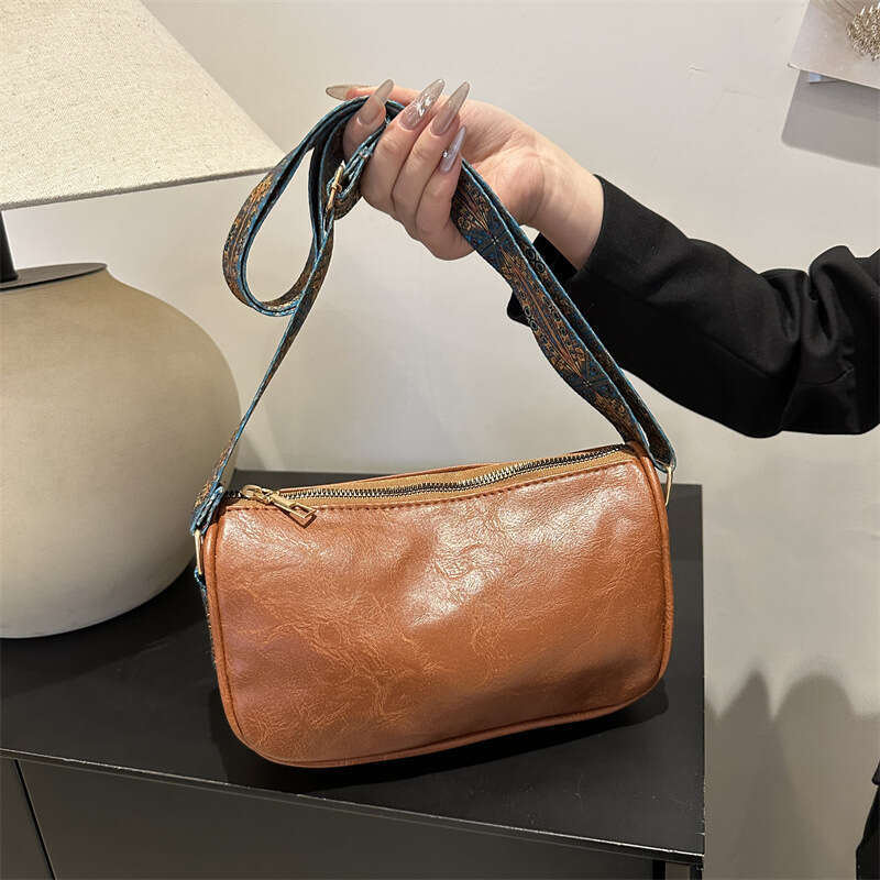 Instagram Inspired Soft Leather Shoulder & Crossbody Bag with Spacious Compartments - Latest Design